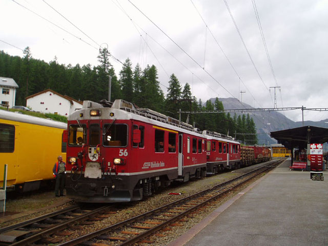 Pontresina, Rhätische Bahn, ABe 4/4 III